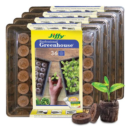 Greenhouse - 36 Slot Seed Starter Seed,  Seed Starting - 5 Greenhouses image number null